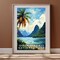 American Samoa National Park Poster, Travel Art, Office Poster, Home Decor | S6 product 4